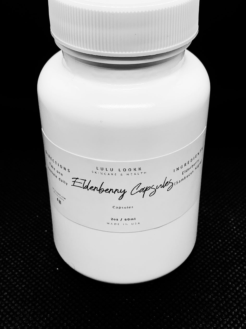Elderberry capsules